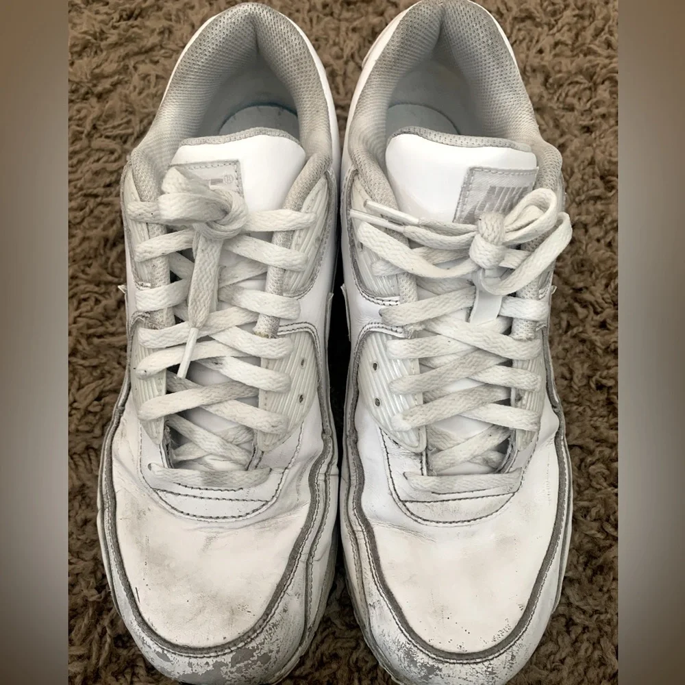 Nike Air Max90 Leather white/white - Picture 6 of 8